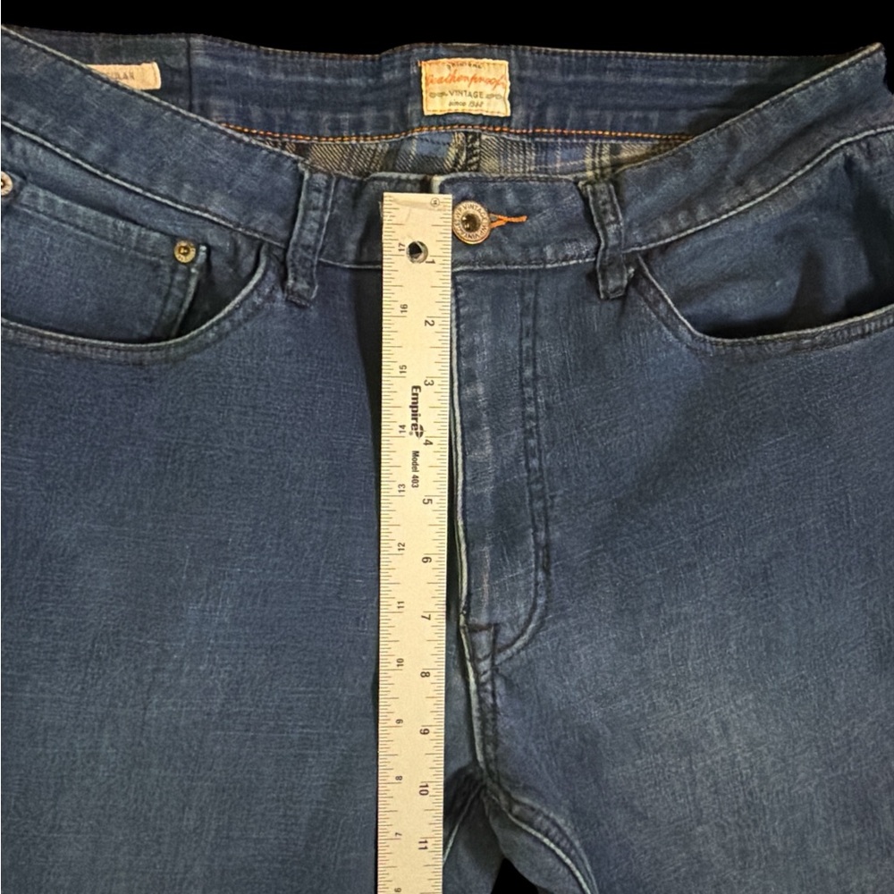 Weatherproof Men's Relaxed Fit Blue Jeans - Picture 5 of 8